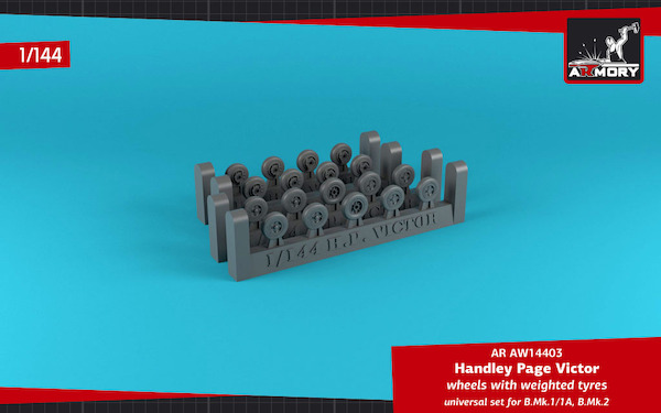 H.P. Victor wheel set - weighted- AR AW14403