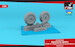 Supermarine Spitfire weighted wheels - Smooth  (Airfix) AR AW24402