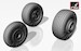 Sukhoj Su25 Frogfoot wheel set AR AW32003