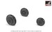 Mikoyan MiG15Bis "Fagot", MiG17 "Fresco" - wheel set -weighted- AR AW32014