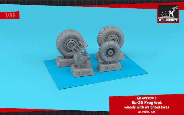 Sukhoj Su25 Frogfoot  wheel set  AR AW32017