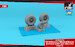 Sikorsky CH34 Chocktaw / Westland Wessex (Army version) wheels with weighted tyres (Fly, Revell) AR AW32323