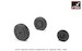 EE Lightning F MK3, F MK6 - wheel set -weighted- AR AW32402