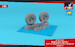 Supermarine Spitfire weighted wheels - Concentric Pattern AR AW32409