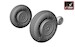 Yakovlev Yak3 wheel set AR AW48004