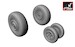 Mikoyan MiG23ML/MLA/MLD/P(late)/UM Flogger wheel set AR AW48011