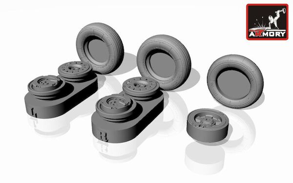 Yakovlev Yak38 Forger wheel set AR AW48016