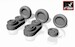 Yakovlev Yak38 Forger wheel set AR AW48016