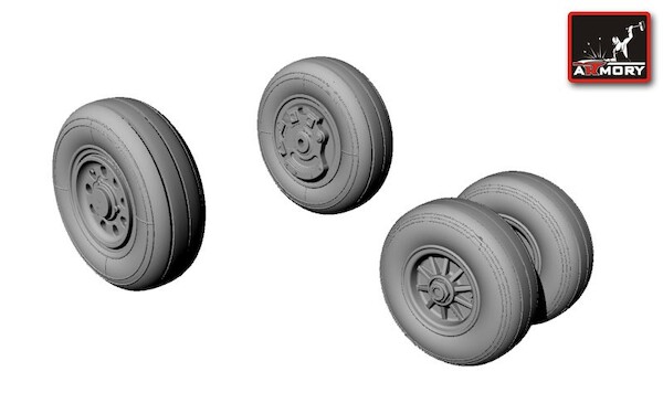 F35C Lightning II Wheel set (Kitty Hawk)  AR AW48304