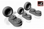 Northrop F5E/F Tiger Wheel set AR AW48309