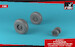 F111E/F Aardvark, EF111A Raven wheels with weighted tires AR AW48320