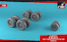 Rockwell B1B lancer wheels with weighted tires - Late- AR AW48333