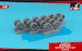 Convair B58 Hustler wheels with weighted tires AR AW48354