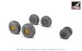 BAC TSR2 -  wheel set -weighted- Type A AR AW48412