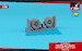 DN89 Dragon Rapide/ Dominie  wheels with weighted tyres (armory) AR AW48425