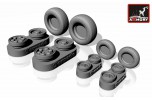Panavia Tornado Wheel set with tyres type A Dunlop AR AW48501a