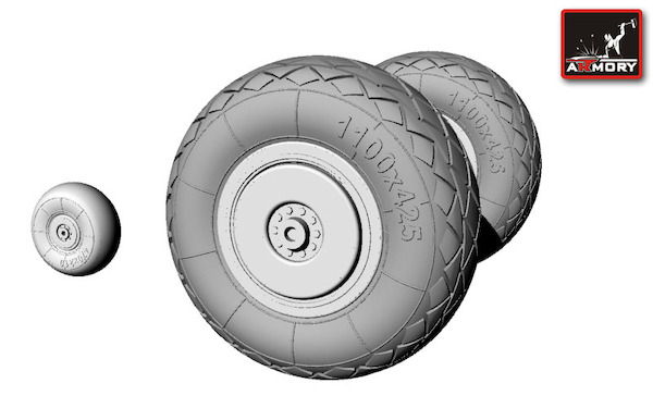 Tupolev Tu2 wheel set AR AW72002