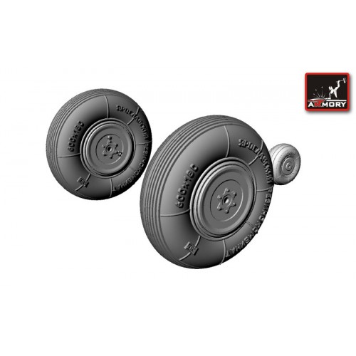 Yakovlev Yak3 wheel set AR AW72004