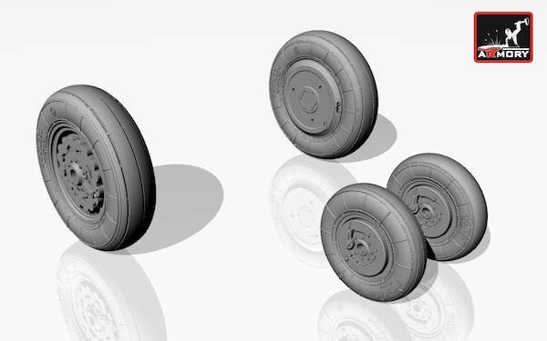 Suchoi Su7B (late) BM/BMK/ U Fitter wheel set AR AW72008