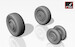 Mikoyan MiG23S/M/MS/MF/U/UB Flogger wheel set AR AW72015