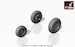 L39 Albatross wheel set AR AW72026
