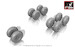 Antonov AN8 "Camp' wheel set (A-Model) AR AW72027
