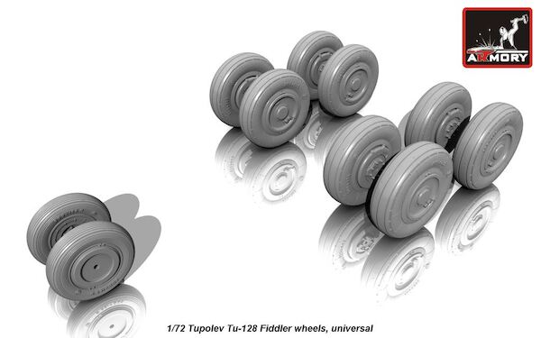 Tupolev Tu128 Fiddler Wheels (A-Model) AR AW72041