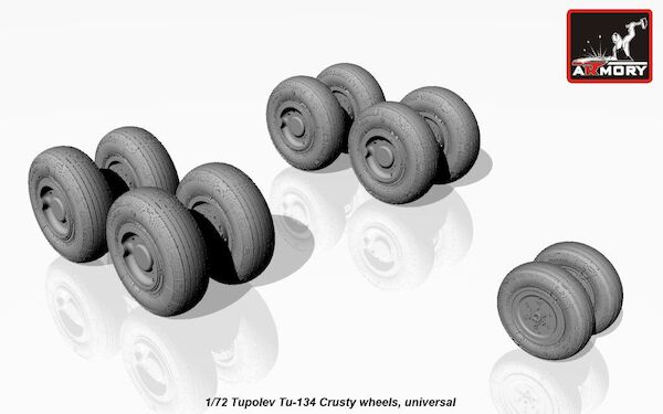 Tupolev Tu134 Crusty Wheels (A-Model) AR AW72042