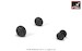 Mil Mi24 "Hind" wheel set -weighted- AR AW72052