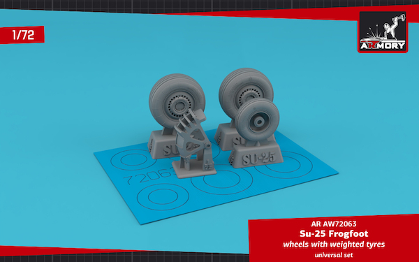 Sukhoi Su25 Frogfoot wheel set AR AW72063