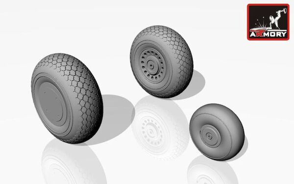 Douglas A20C Boston Wheel set (Mid) AR AW72302