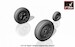 F22 Raptor Wheel set AR AW72315