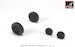 F101B Voodoo wheels with weighted tires AR AW72321