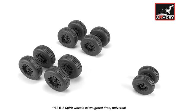 B2 Spirit Wheel set with weighted tires  AR AW72326
