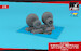 B24 Liberator / PB4Y Privateer wheels with weighted tires Type B (FB) AR AW72345
