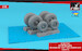 Lockheed C130 Hercules Wheel set - mid type AR AW72362