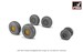 BAC TSR2 - wheel set -weighted- Type A AR AW72414