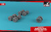 HP Victor B1 wheels with weighted tires AR AW72420