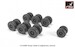 A400M Grizzly - wheel set -weighted- AR AW72506
