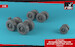 AS / BAC Concorde - wheel set -weighted- early AR AW72508