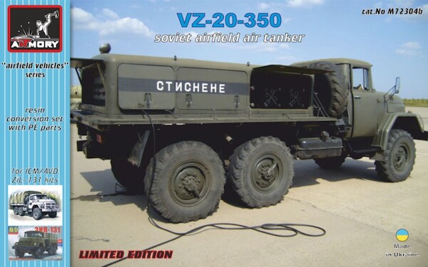 VZ-20-350 Soviet airfield air refueller + PE Conversion set (for ICM ZIL-131)  AR M72304B