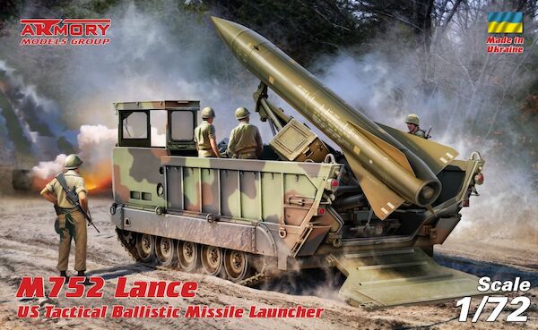 US ballistic SSM MGM-752 Lance on self-propelled launcher. Also used by the Dutch forces from 1973 to 1992  AR M72430