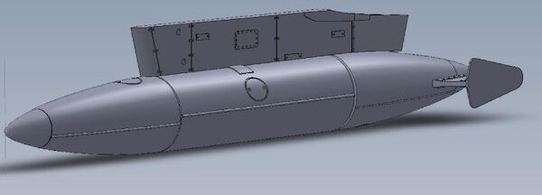 Mirage IIIC/CJ RP62 1300 litres belly Fuel tank set (Eduard, Hobby Boss) AC48025