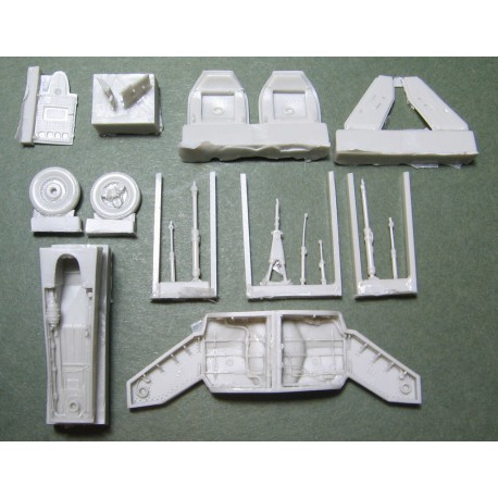 Super Etendard Landing Gear set (Academy)  AC72031