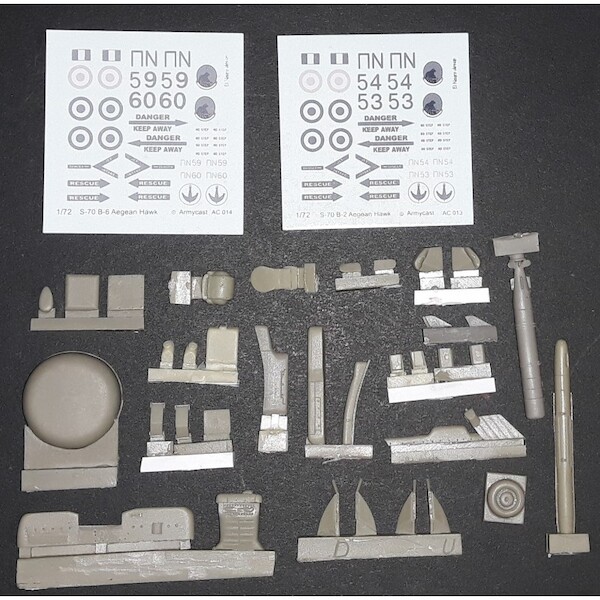Sikorsky S70 Aegean Hawk Conversion set (Hasegawa, Italeri) AC72053