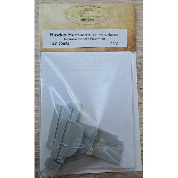 Hawker Hurricane Control Surfaces (Arma model/Eduard) AC72054