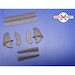 Lockheed P38J Lightning Control Surfaces (Academy/MPM/Italeri)  AC72055