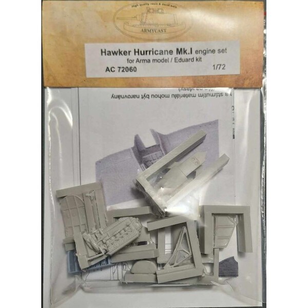 Hawker Hurricane Engine set (Arma model/Eduard) AC72060