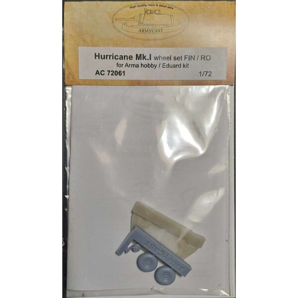 Hawker Hurricane MKI Wheels (Finland/Romania) (Arma model/Eduard) AC72061