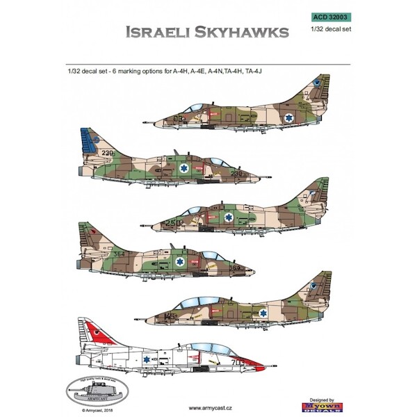 Israeli Skyhawks 'Defenders of the holy land" ACD32003